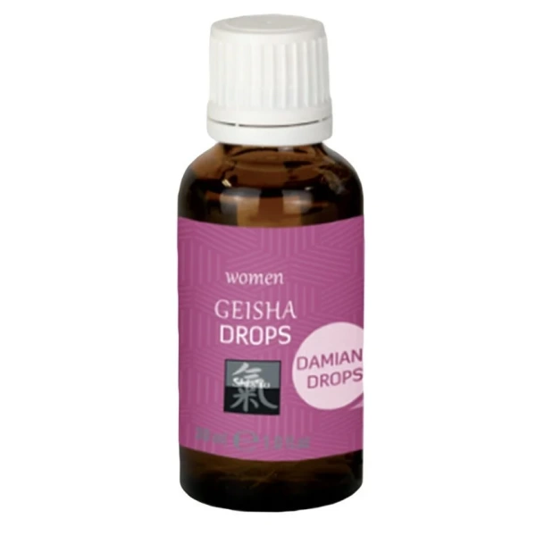 Возбуждающая жидкость для женщин SHIATSU Geisha drops